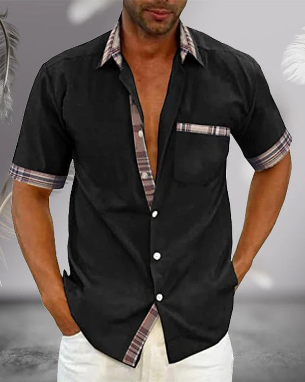 Camicia a maniche corte da uomo