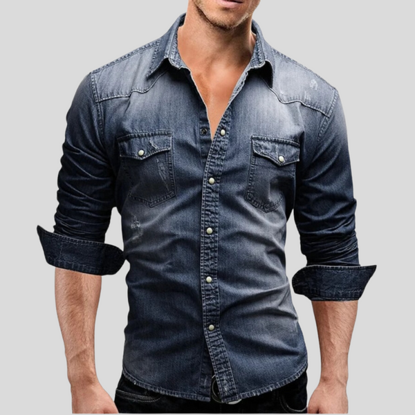 Lex™ - Camicia in denim moderna