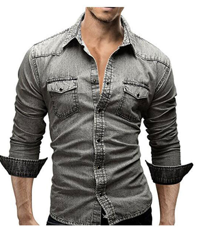 Lex™ - Camicia in denim moderna