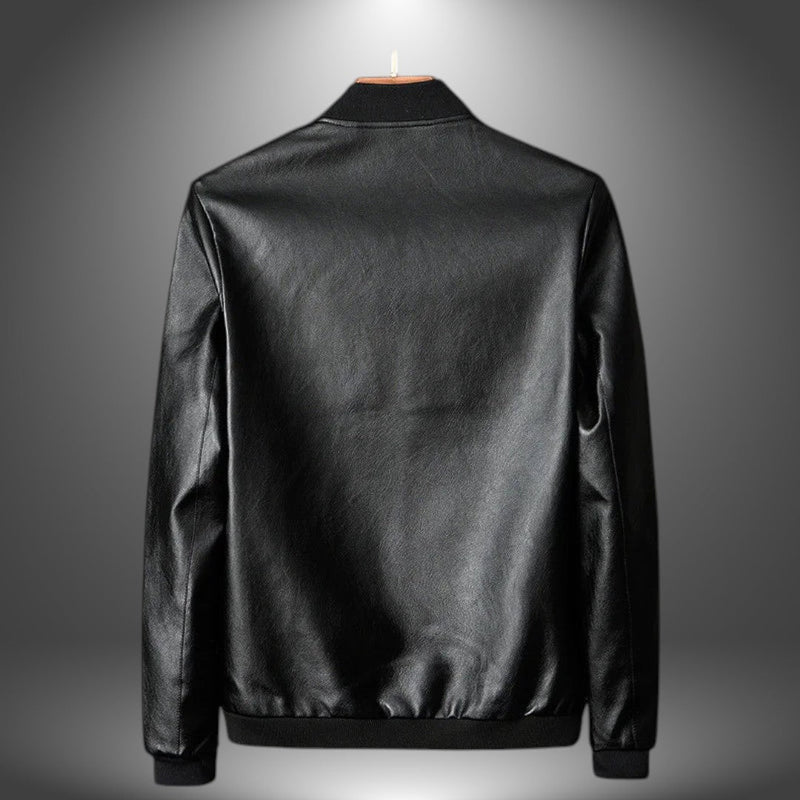 Manuel | Giacca di Pelle Artigianale Estiva da Uomo