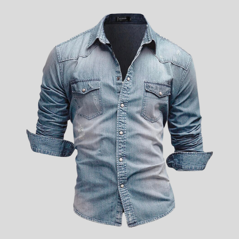 Lex™ - Camicia in denim moderna