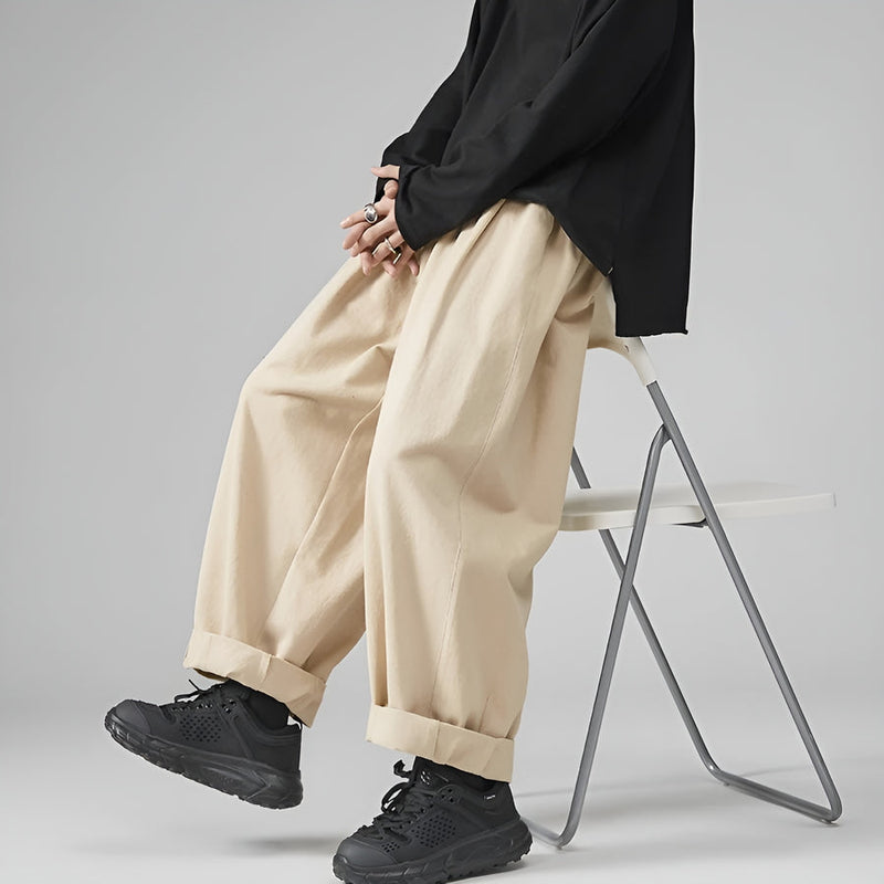 Paolino - Pantaloni Eleganti Dal Taglio Ampio