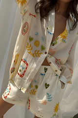 Lacey™ | Set a maniche lunghe e pantaloni corti