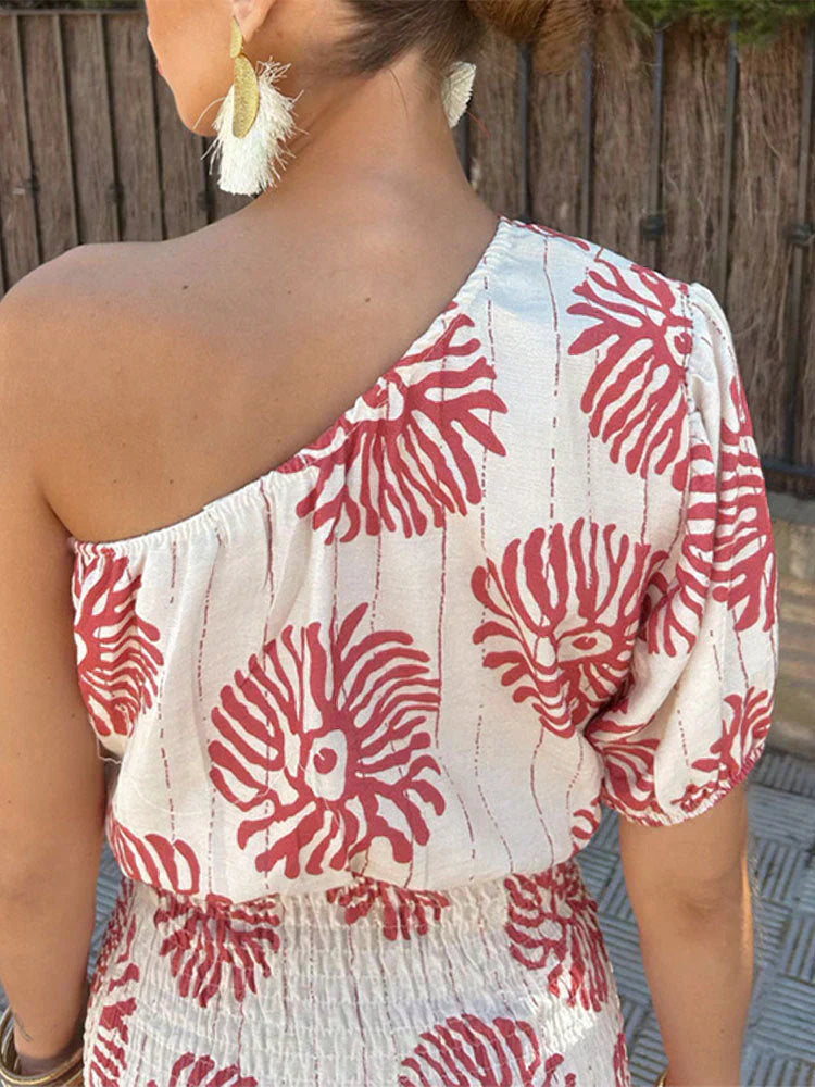 Sigrid™ | Abito Asimmetrico Chic