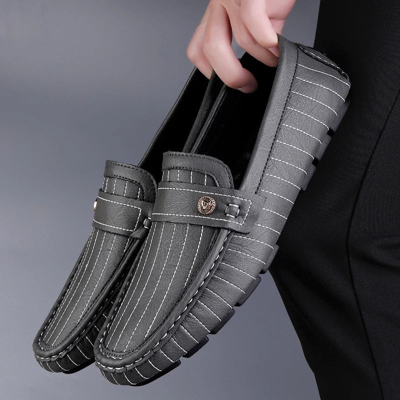 Milanese | Mocassini Driver a Righe