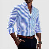 MIRAVO | Camicia a righe da uomo – Elegante & Sicuro di Sé