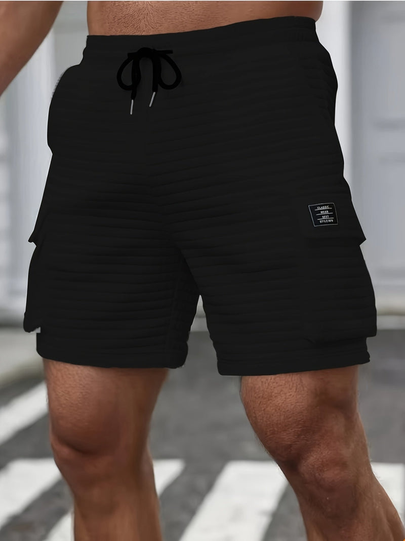 Lorano ™ Pantaloni Corti a Maglia Waffle