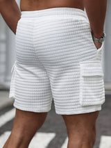 Lorano ™ Pantaloni Corti a Maglia Waffle