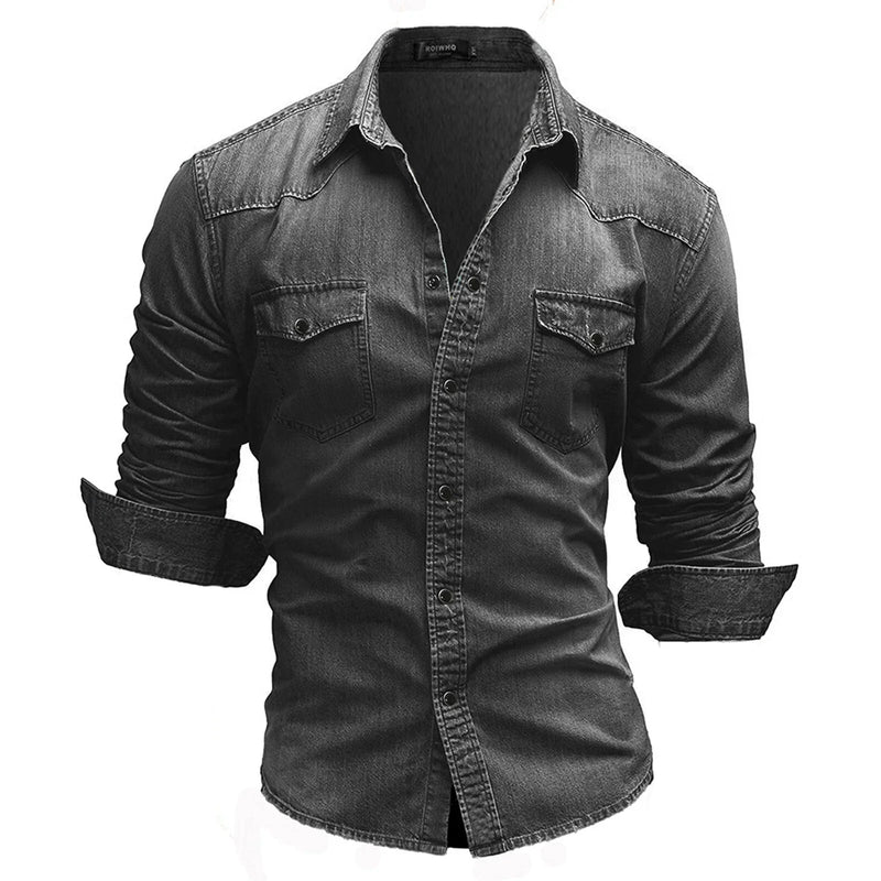 Lex™ - Camicia in denim moderna